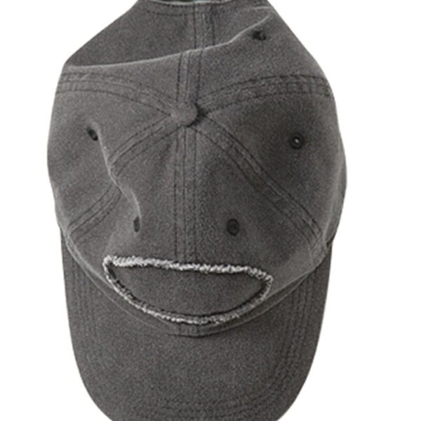 Pigment-Dyed Raw-Edge Patch Baseball Cap Thumbnail