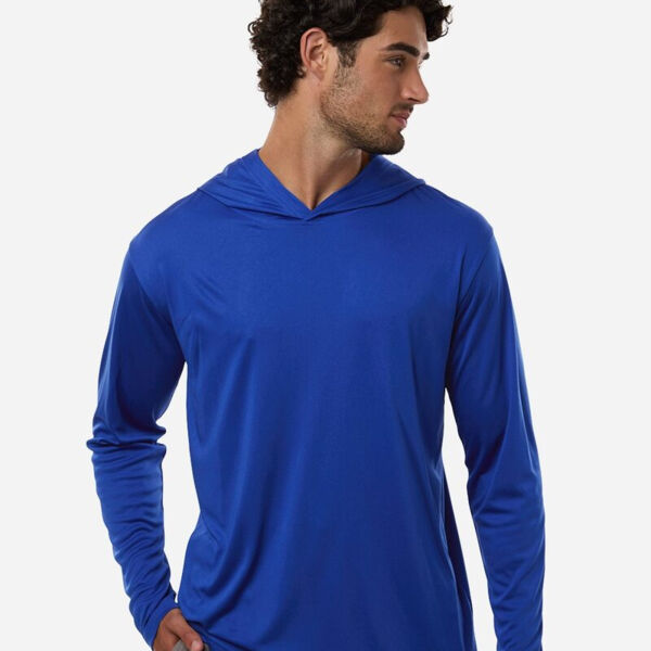 Unisex Pro-Lock Performance Hooded Long Sleeve T-Shirt Thumbnail