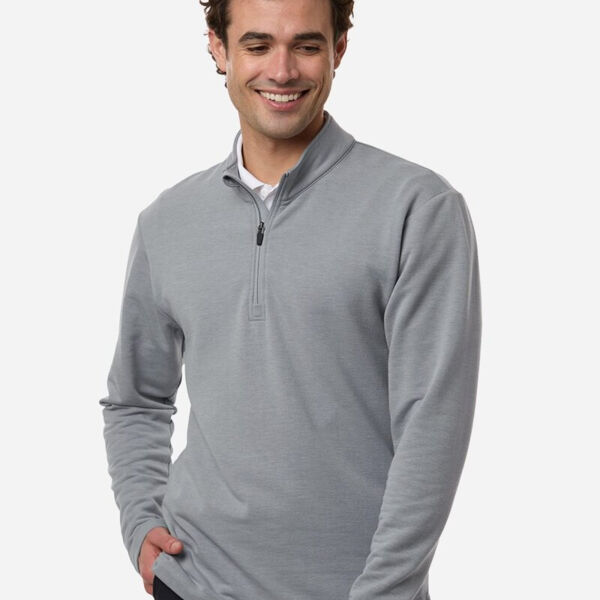 Men's Stretch Quarter-Zip Fleece Pullover Thumbnail