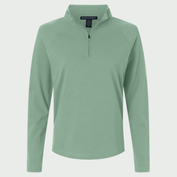 Women's Seaton Pebble Textured Quarter-Zip Pullover Thumbnail