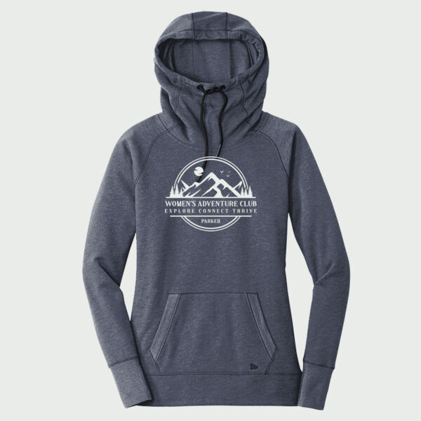 WAC - Ladies Tri Blend Fleece Pullover Hoodie Thumbnail